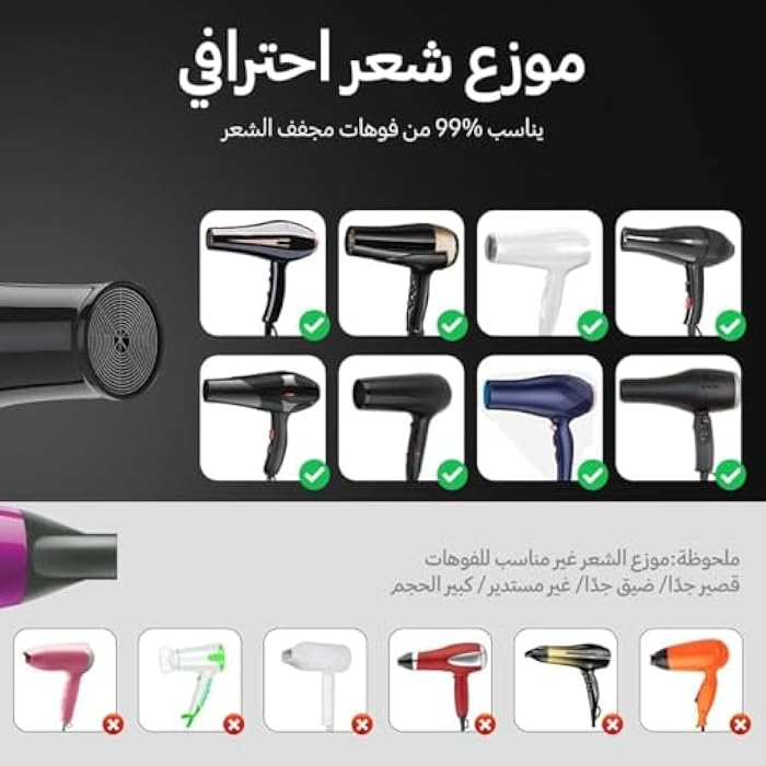 Hair Dryer Diffuser Attachment, Universal Fit for Curly and Wavy Hair, Volumizing Nozzle for Fast Drying and Frizz Control - Image 4